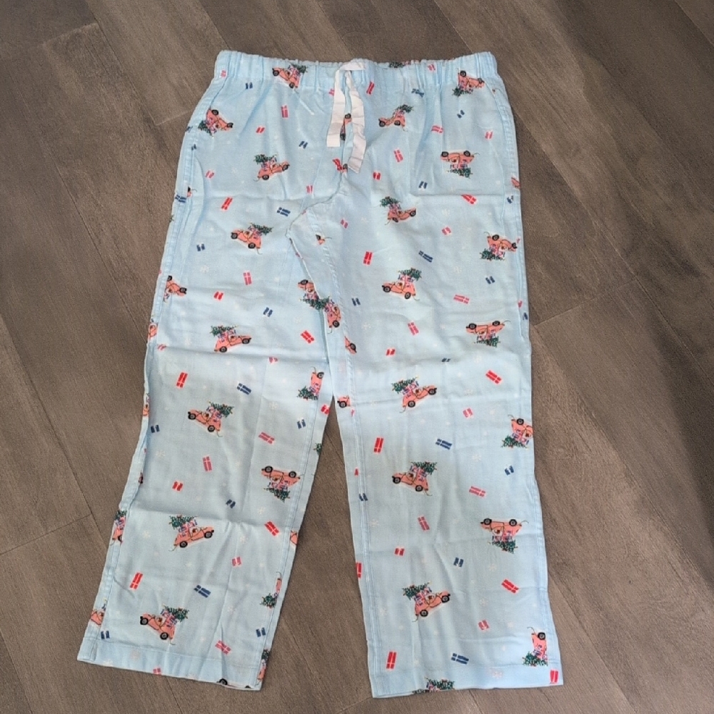 J. Crew Christmas Pajama Pants Print